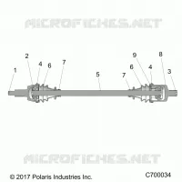 ANTRIEB, FRONT HALF SHAFT