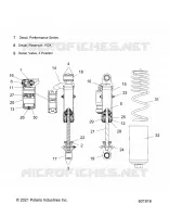 SUSPENSION, FRONT SHOCK TRACK