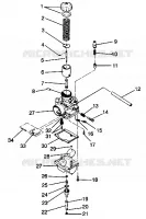 VERGASER 440 0942760 and 440 SKS 0942560 (4925072507034A)