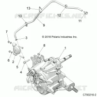 DRIVE TRAIN, MAIN GEARCASE MOUNTING