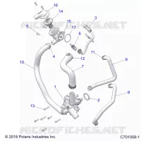 MOTOR, WATERPUMP AND BYPASS
