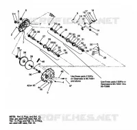 GETRIEBEGEHÄUSE ASSEMBLY Trail Blazer W957221 (4930363036C005)