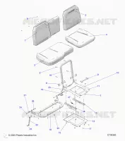 SITZ ASM. AND SLIDER