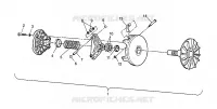 Antriebskupplung ASSEMBLY 6x6 400L, U.S. W 958740, SWEDISH S958740 and NORWEGIA (4930273027C010)