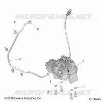 DRIVE TRAIN, FRONT GEARCASE MOUNTING