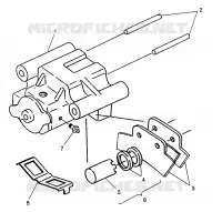 HINTERBREMSE 6X6 400L W968740 and 6X6 400L Norwegian N968740 (4935963596C012)