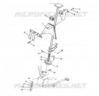 Lenksäule ASSEMBLY 6x6 400L, SWEDISH S948740 and  NORWEGIAN N948740 (4926812681020A)