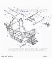 CHASSIS, MAIN RAHMEN