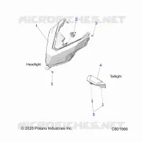 ELEKTRIC, HEADLIGHT AND TAILLIGHT