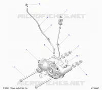ANTRIEB, FRONT GEARCASE MOUNTING
