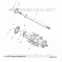 DRIVE TRAIN, JACKSHAFT AND ANTRIEBSWELLE