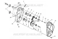 Kettenkasten ASSEMBLY 600 XCR 0951676 (4929132913B009)