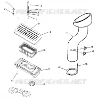 AIR VENT SL 700 B964066 AND  INTL. SL 700 I964066 (4935633563B007)