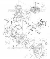 CRANKCASE AND ZYLINDER