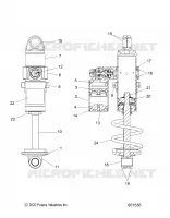 SUSPENSION, FRONT SHOCK TRACK
