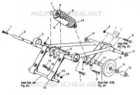 FRONT Drehmomentarm 500 EFI 0942774 and EFI SKS 0942574 (4924982498023A)