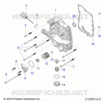 CRANKCASE COVER ASM, RIGHT