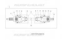 ANTRIEB, FRONT HALF SHAFT