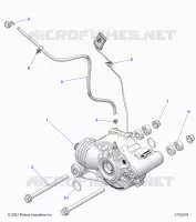 ANTRIEB, FRONT GEARCASE MOUNTING