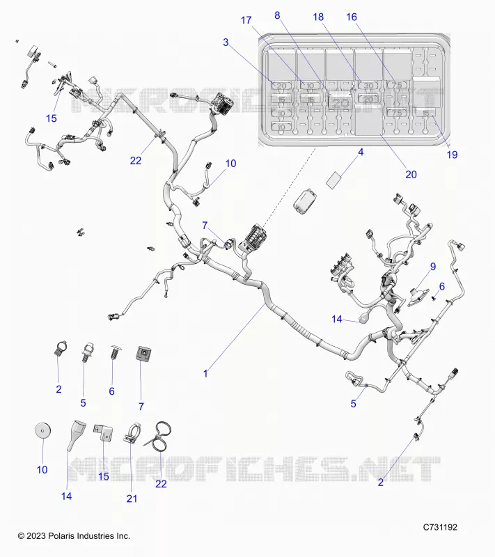 ELEKTRIC, WIRE HARNESSES