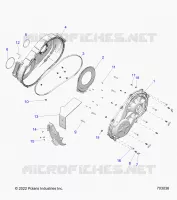 ANTRIEB, CLUTCH COVER, INNER/OUTER