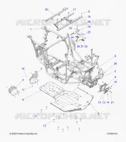 CHASSIS, MAIN FRAME AND SKID PLATES