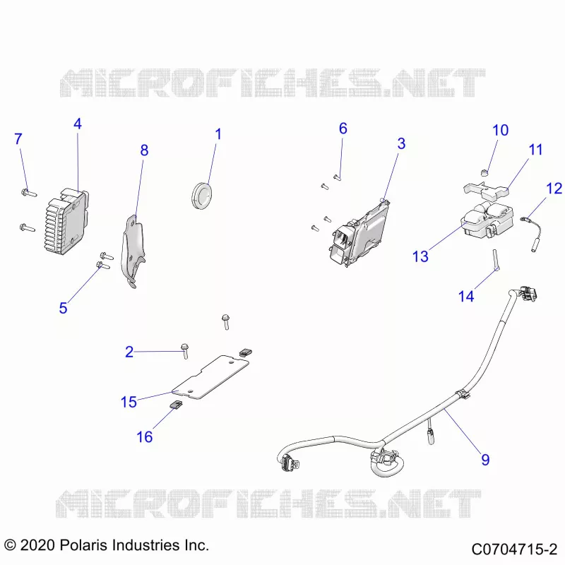 ELEKTRIC, HARNESS COMPONENTS AND RELATED- Z23ASA87A2(C704715-2)