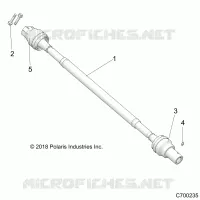 ANTRIEB, REAR PROP SHAFT