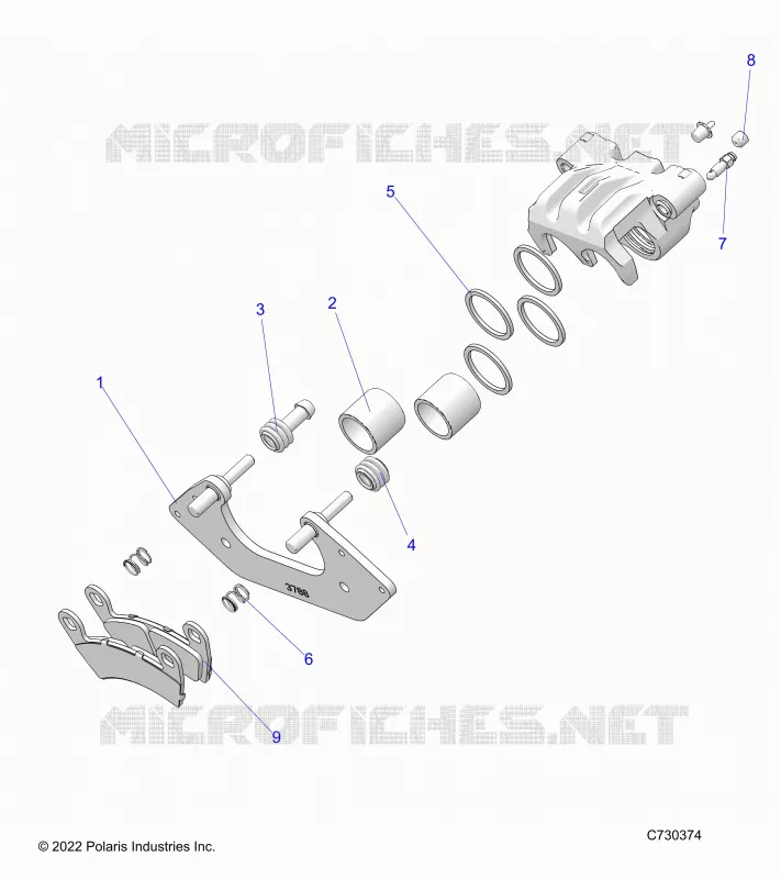 VORDERBREMSE CALIPER