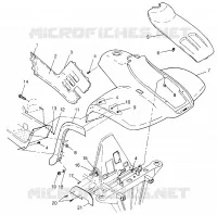 KABINE  SPORTSMAN 500 W97CH50A (4939993999A007)