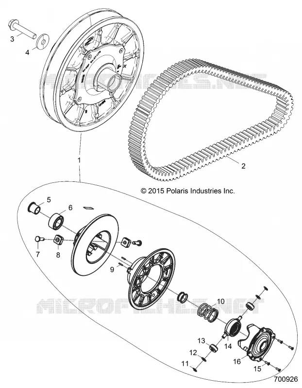 ANTRIEB, SECONDARY CLUTCH