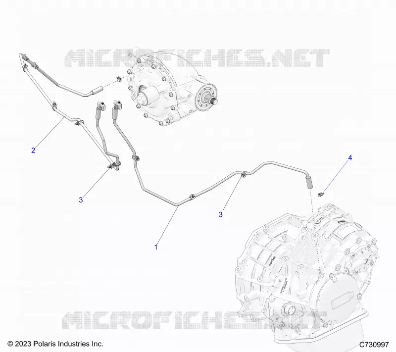 ANTRIEB, TRANSMISSION VENT LINES