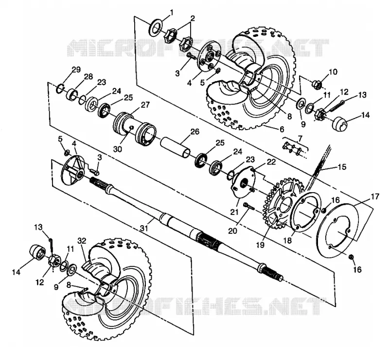 HECKANTRIEB XPLORER 400L W98CC38C (4945414541C007)