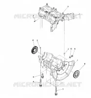 CRANKCASE SPRINT E/S (4915431543022A)