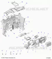 INSTRUMENTENTAFEL AND FRONT CLOSEOFF