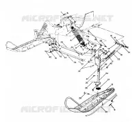 FRONT SUSPENSION AND SKI 650 (4916801680007A)