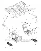 HINTER CAB and FOOTWELL