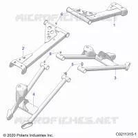 HINTERRADAUFHÃ„NGUNG CONTROL ARMS