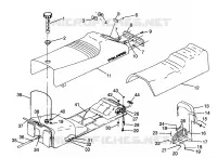 SITZ   GASBEHÄLTER SPORT 0980443 and SPORT TOURING 0980243 (4942054205A007)