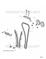 CAM CHAIN AND TENSIONER