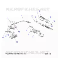 ENGINE, AUSPUFFKLAPPE ASM. AND ACTUATOR