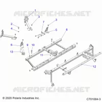 CHASSIS, MAIN RAHMEN MOUNTS