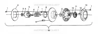 angetriebene Kupplungs 600 XCR 0961676 and EUROPEAN 600 XCR E961676 (4932123212B014)