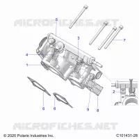 ENGINE, DROSSELKLAPPENGEHÃ„USE