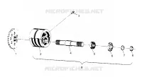 SPANNER VORNE ASSEMBLY  XPLORER 4X4 W959140 (4930223022B004)