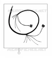 KABELSTRANG, HEADLIGHT, DUAL BEAM