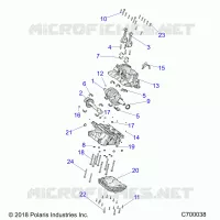 CRANKCASE AND CRANKSHAFT