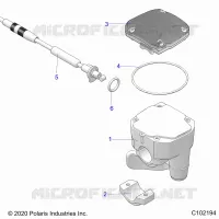 LENKUNG, CONTROLS, THROTTLE ASM. AND CABLE