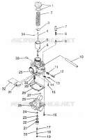 VERGASER WIDETRAK GT 0972061 AND EUROPEAN WIDETRAK GT E972061 (4938173817C008)