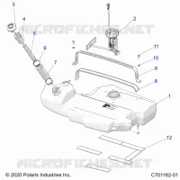 KRAFTSTOFFSYSTEM, FUEL TANK